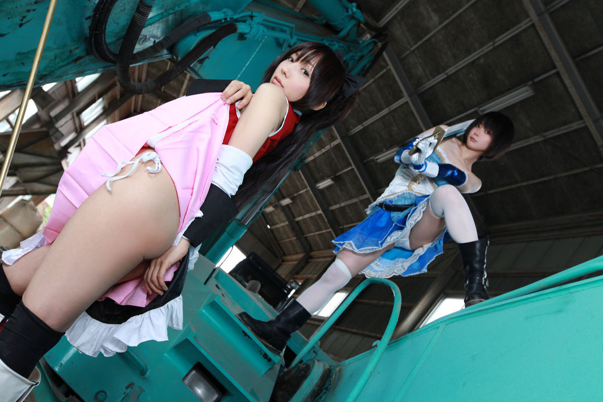 (C80) (コスプレ)   Sayaka and Kyoko  CosPlay制服诱惑套图